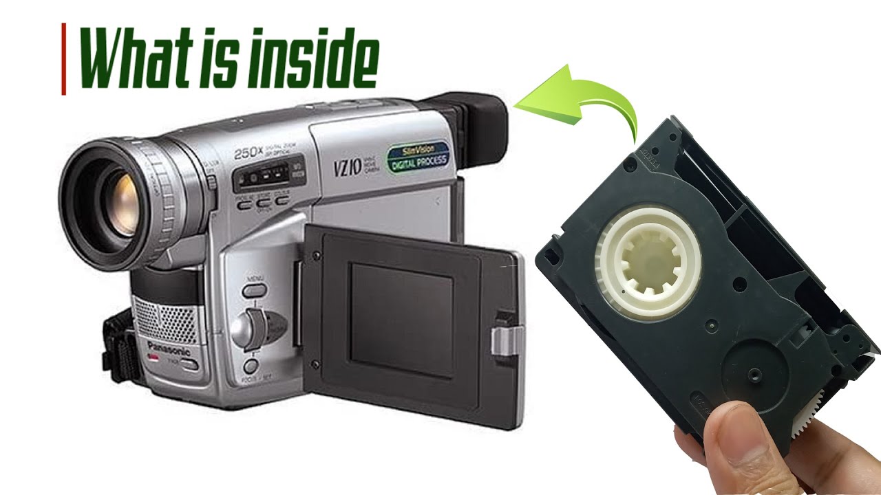 What is Inside a Video Camera | OLD video camera | PANASONIC