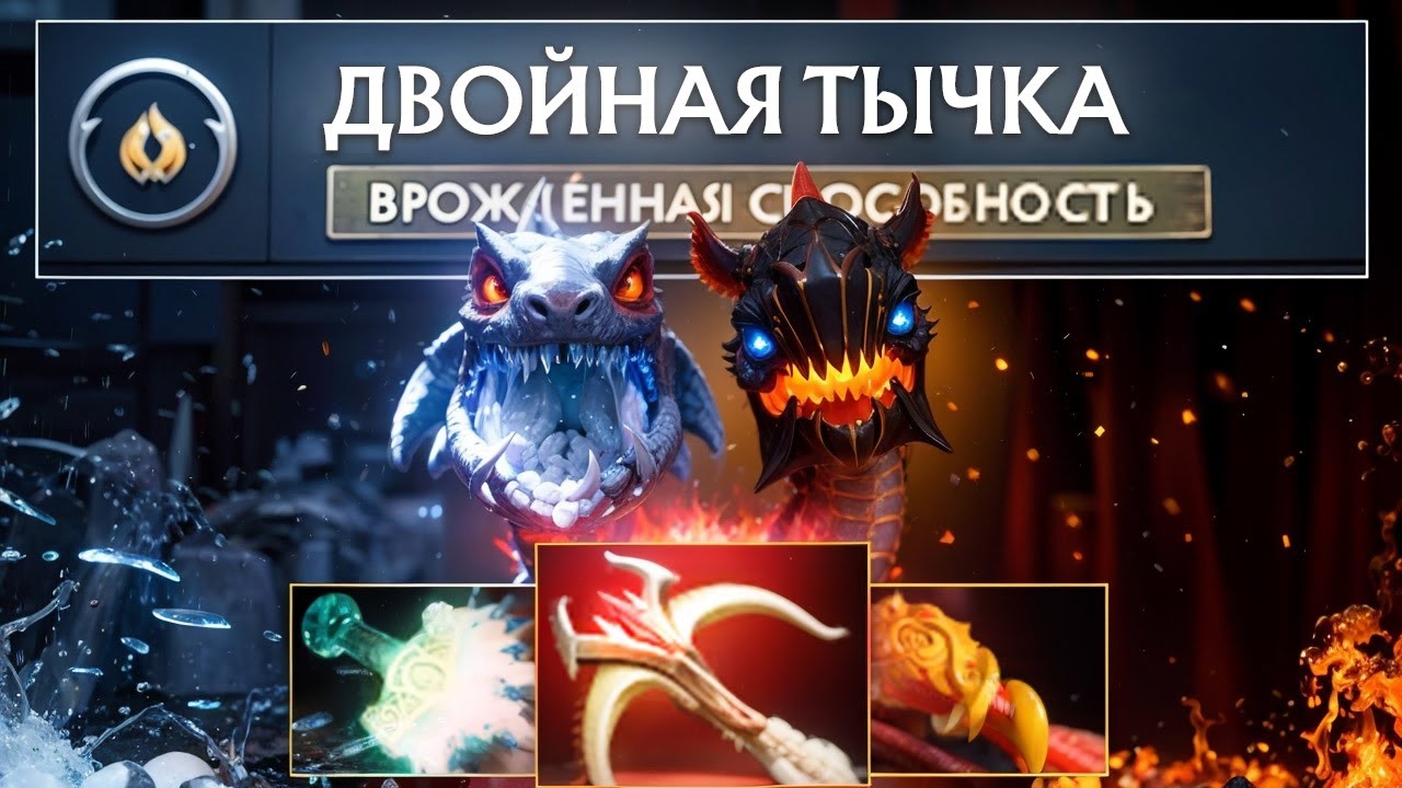 1 удар - прокает ВСЁ! Новый джакиро дота 2
