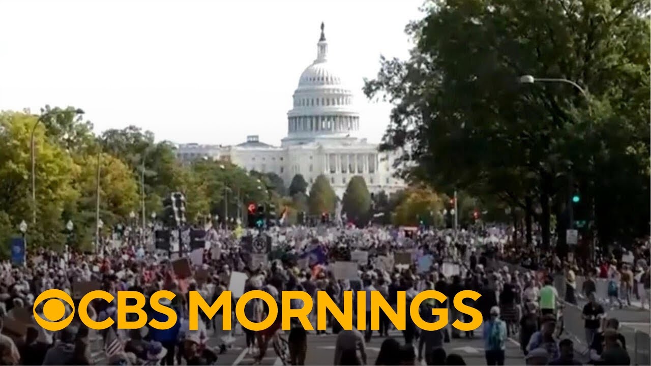 Millions protest Trump administration in 