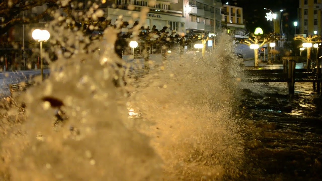 F&ouml;hnsturm Brunnen Weihnachten 2013