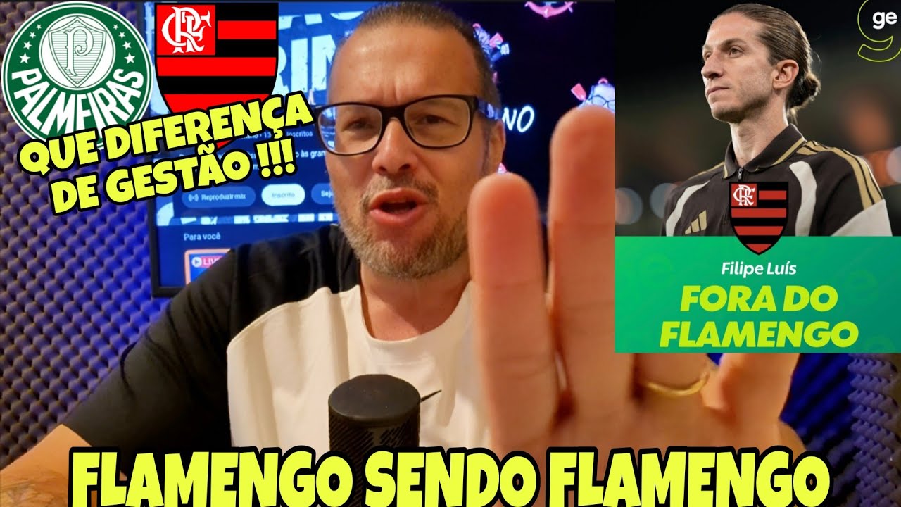 FELIPE LUIS CAIU !!! FLAMENGO SENDO FLAMENGO MAIS UMA VEZ !!!