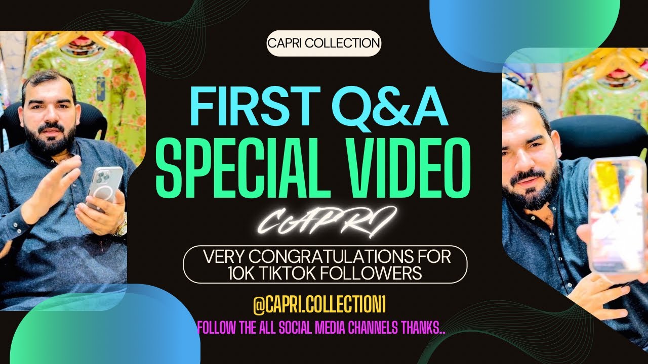 Capri collection first Q&A 🥰 | watch the full video | capri collection official subscribe ..