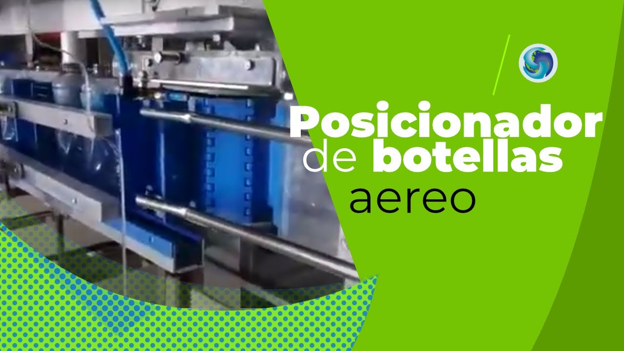 Posicionador de botellas aereo