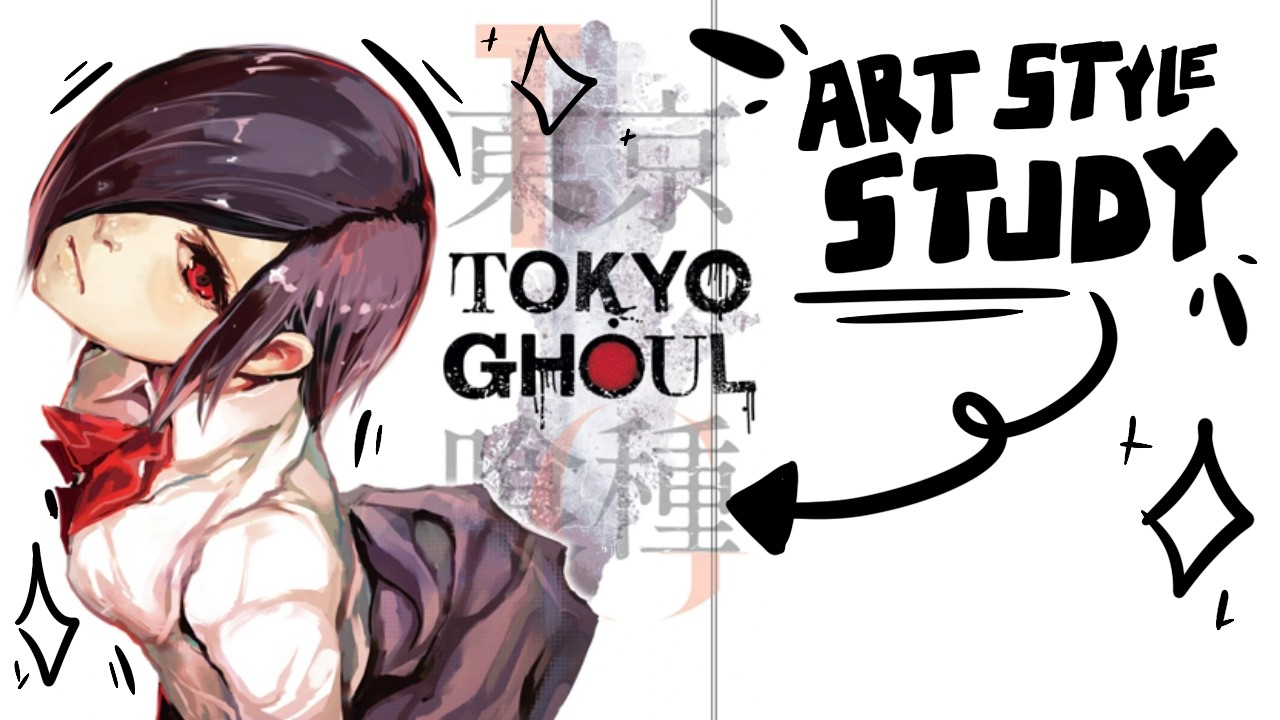 How to Draw Like Sui Ishida | Tokyo Ghouls Art Style Study