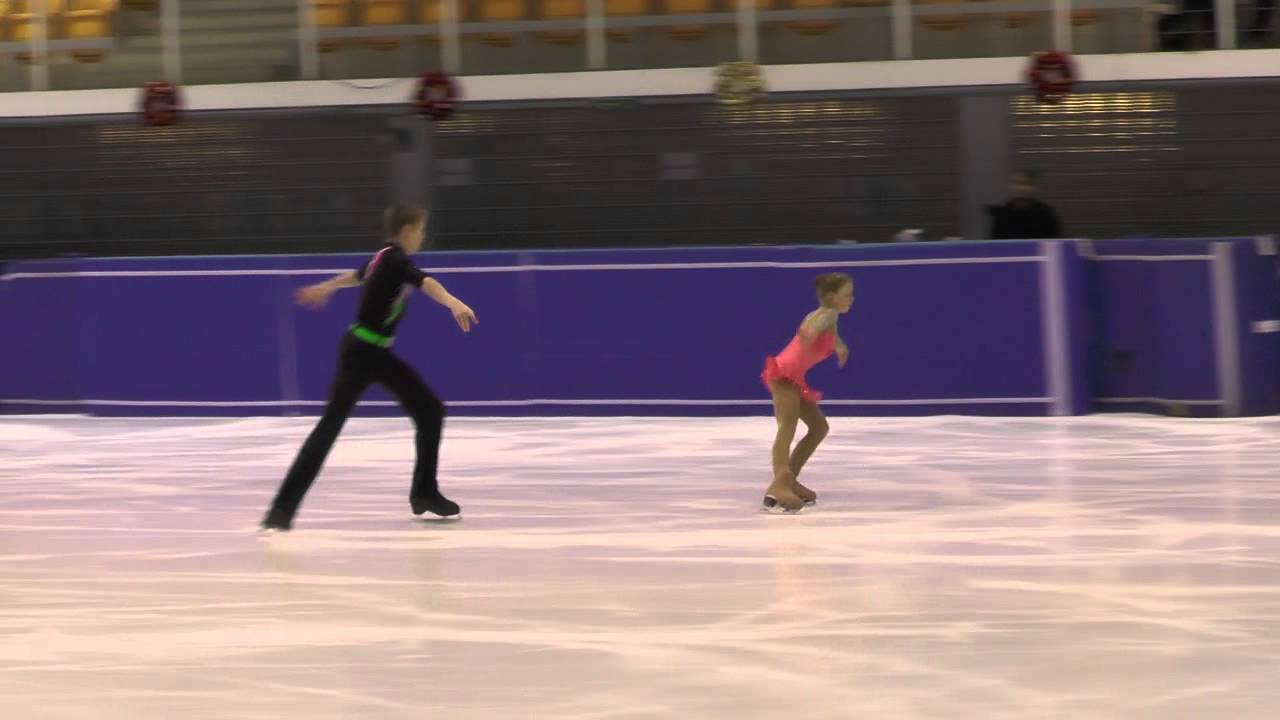 Advanced Novice Pairs Free Edita HORNAKOVA / Radek JAKUBKA