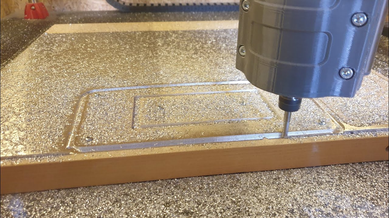 MPCNC Primo CNC cutting Aluminium with 1,5kw Watercooled Spindle