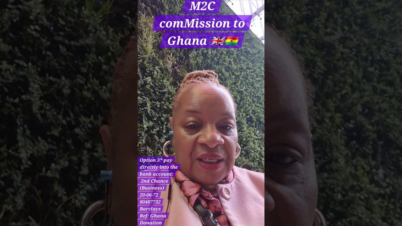 M2C Shipping to Ghana ahead of our comMission 2025 🇬🇧🇬🇭