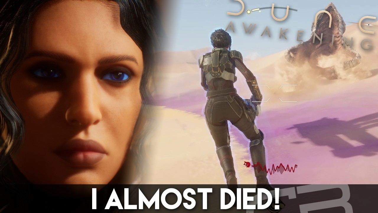 I ALMOST DIED KILLING THIS CRAWLER! (Dune: Awakening Gameplay)
