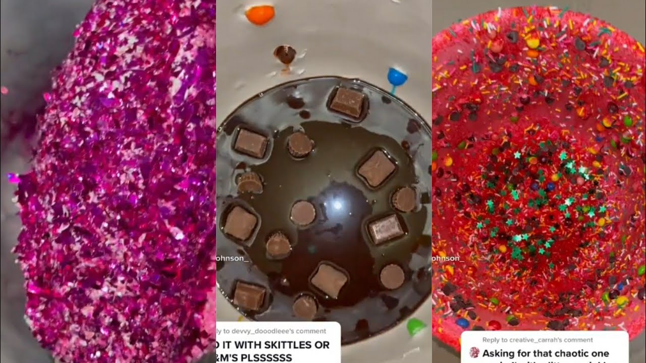 viral satisfying paint bucket video's