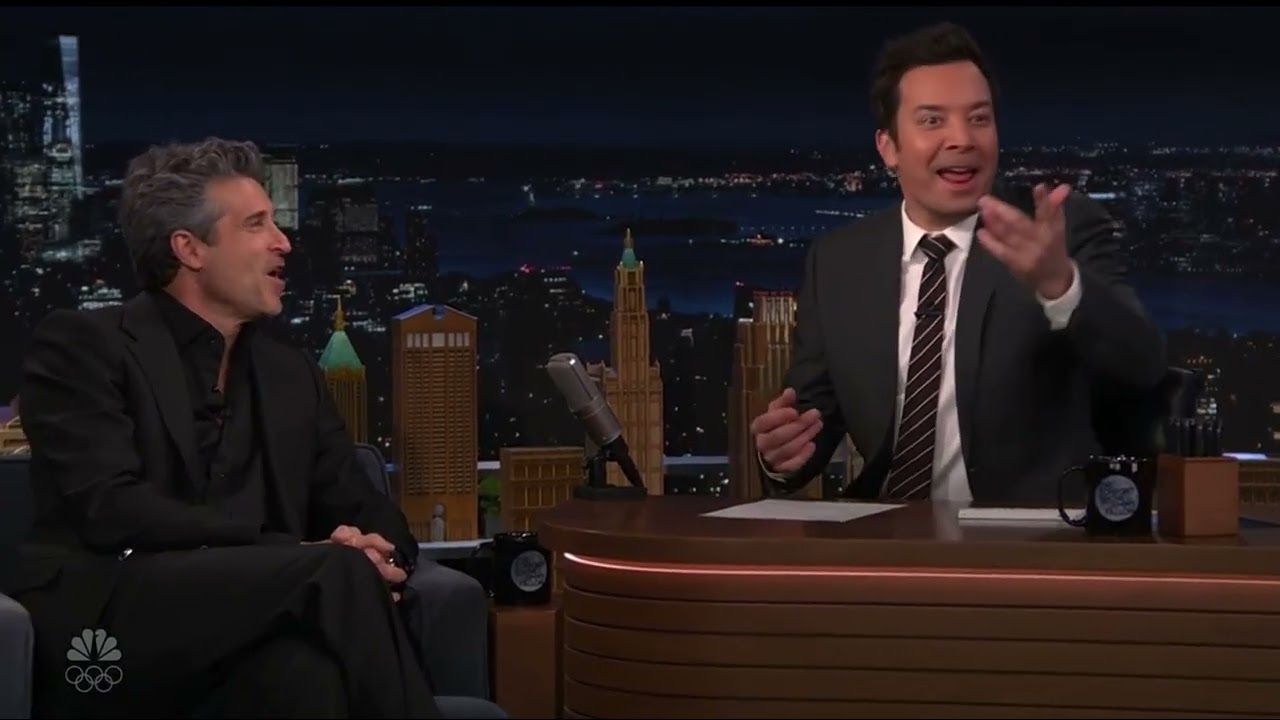 Patrick Dempsey Celebrates His Birthday On “The Tonight Show Starring Jimmy Fallon” (29/01) 