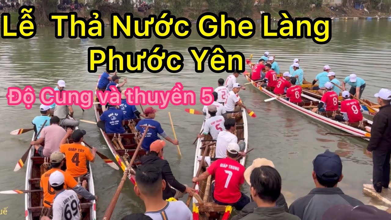 Lễ Thả Nước Ghe  L&agrave;ng Phước Y&ecirc;n Huế.VEN HUẾ 