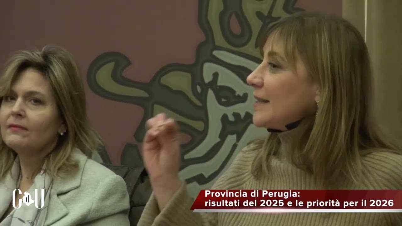 La Provincia di Perugia presenta i risultati del 2025 e le priorità per il 2026