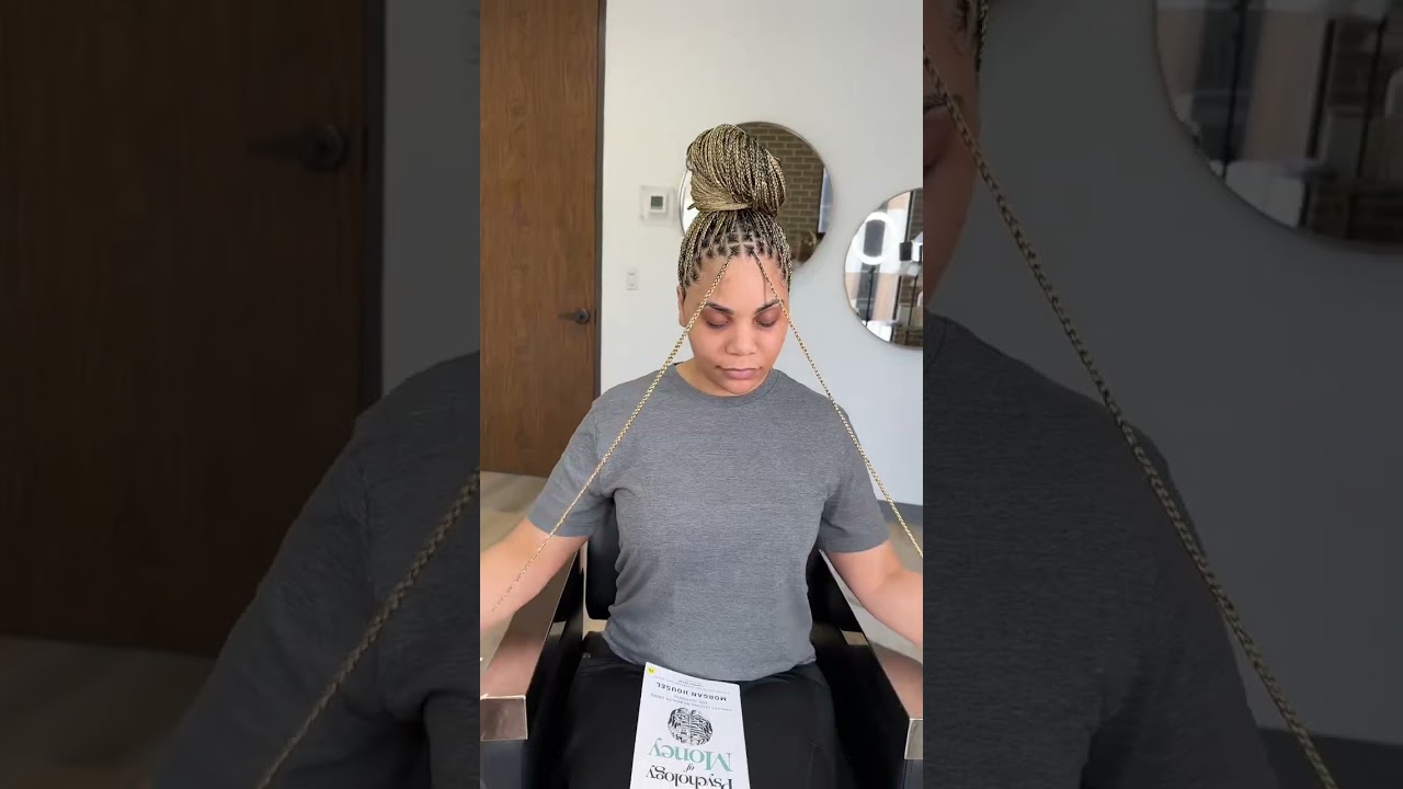 Stunning Knotless Braids with a Touch of Blonde Mix! 💇‍♀️✨