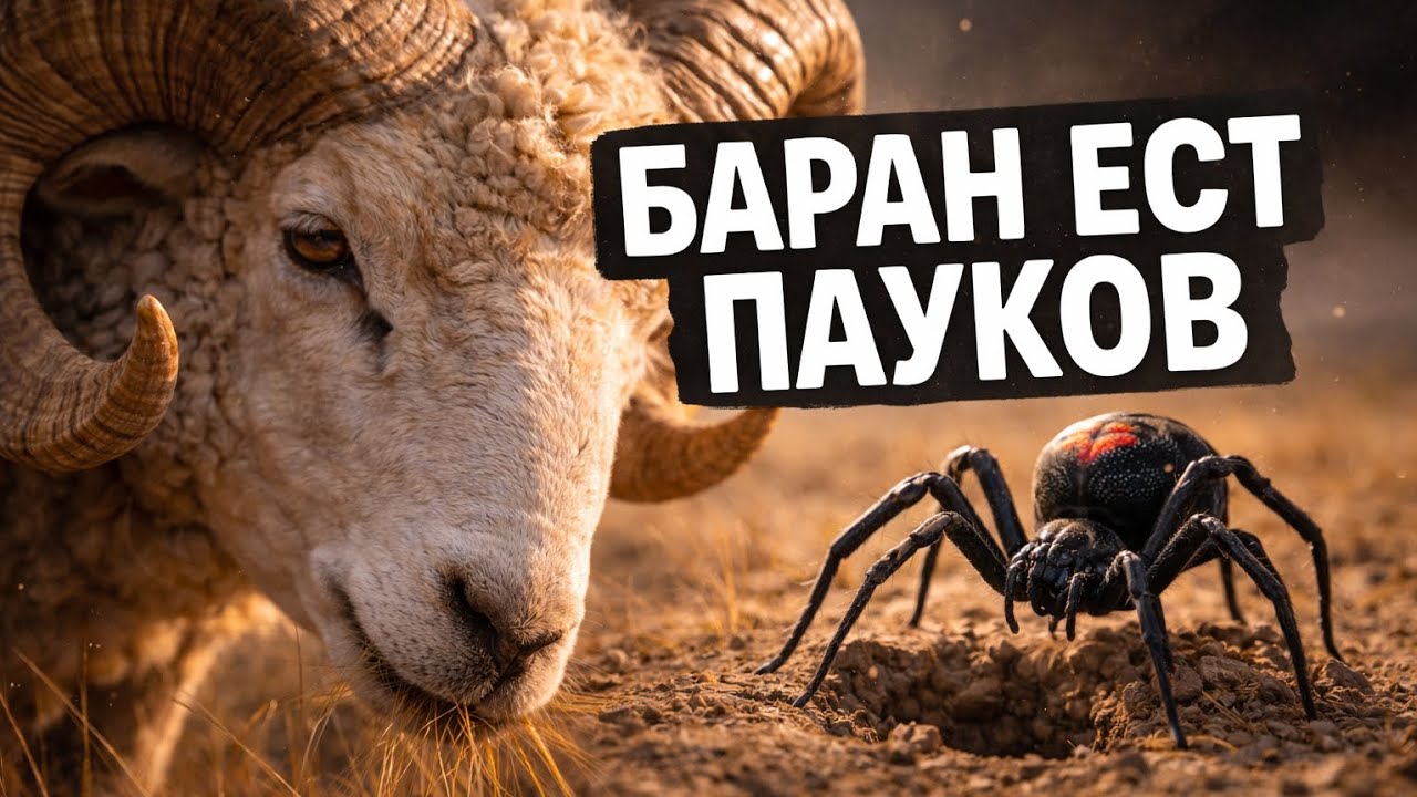 Баран и каракурт: неожиданные связи в природе