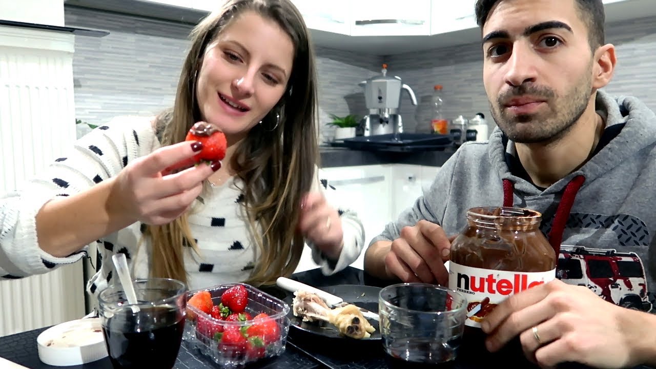 #MUKBANG ITA pollo di rinforzo + schifezze EATING SHOW 😜😳