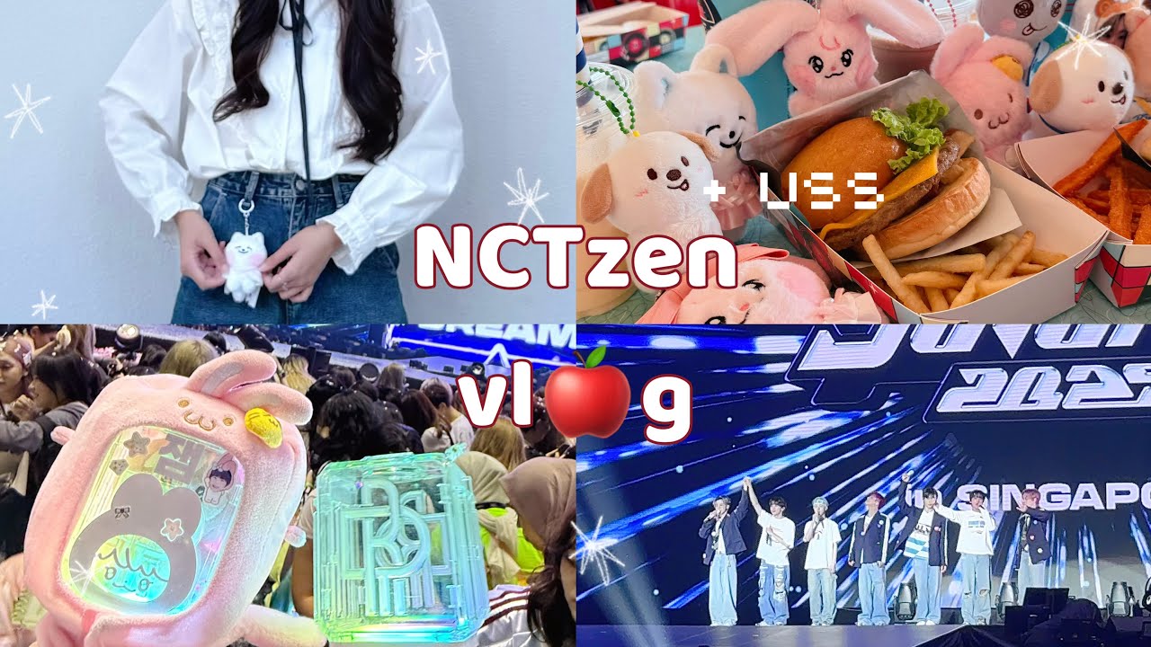 NCTzen Vlog #15 │TDS 4 in SG , ไปหาน้องดรีมที่สคป , แวะ uss + อควาเรียม 🪼🩵