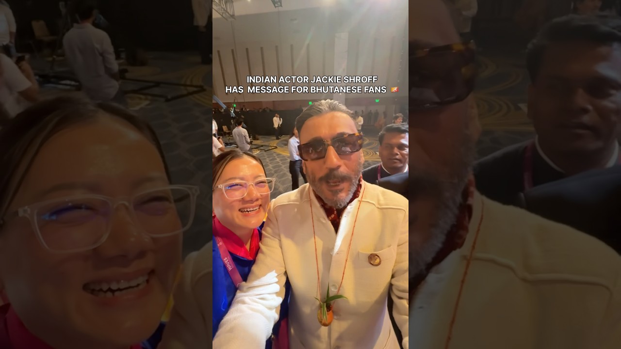 WITH INDIAN ACTOR JACKIE SHROFF #denkarsgetaway #travel #bhutan