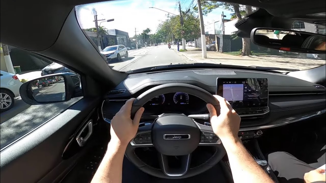 ACELEREI O JEEP COMPASS 1.3 TURBO 2022 (UM FOGUETE!!!) | TEST DRIVE ONBOARD POV GOPRO