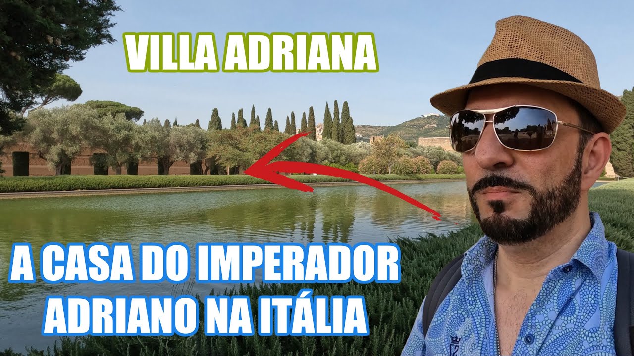 TOUR DE VILLA ADRIANA NA IT&Aacute;LIA RESID&Ecirc;NCIA DO IMPERADOR ADRIANO PATRIMONIO UNESCO EM TIVOLI