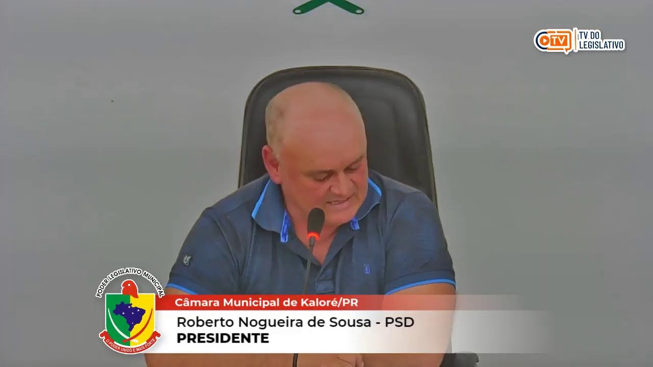 3ª Sessão Ordinária da Câmara Municipal de Kaloré