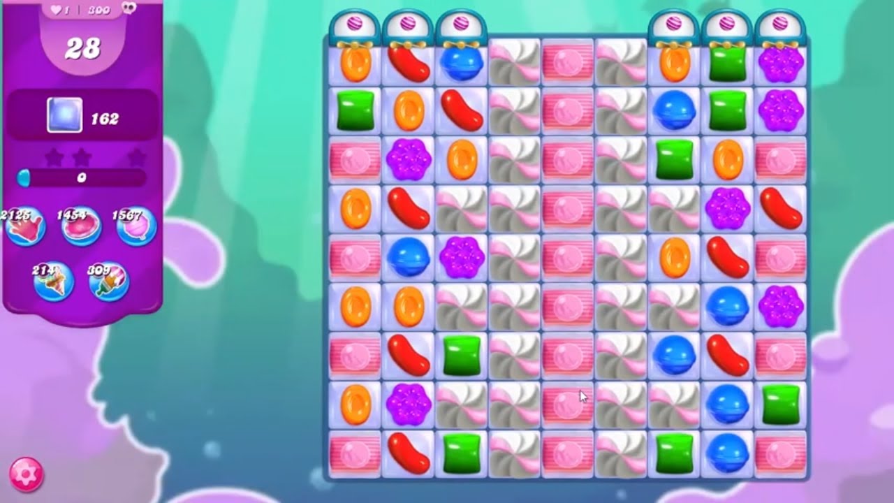 Candy Crush Saga LEVEL 303 NO BOOSTERS