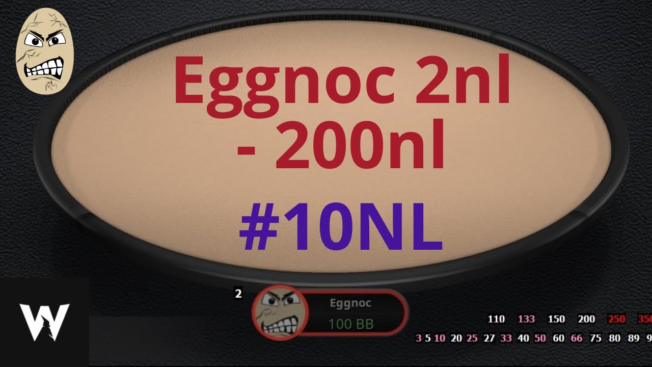 How to beat PokerStars Zoom poker ladder (nit fest) Eggnoc vs Zoom 2nl - 200nl (and some 500) 10NL