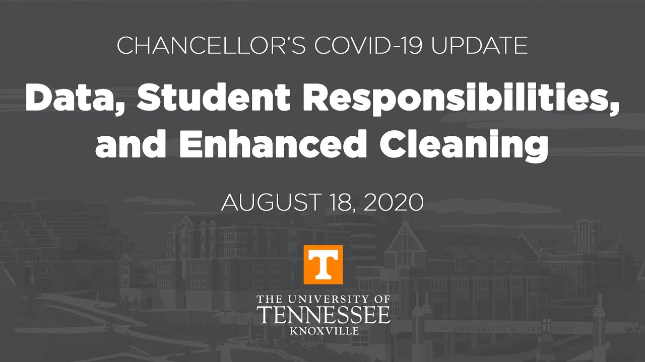 Chancellor's COVID-19 Update - August 18, 2020