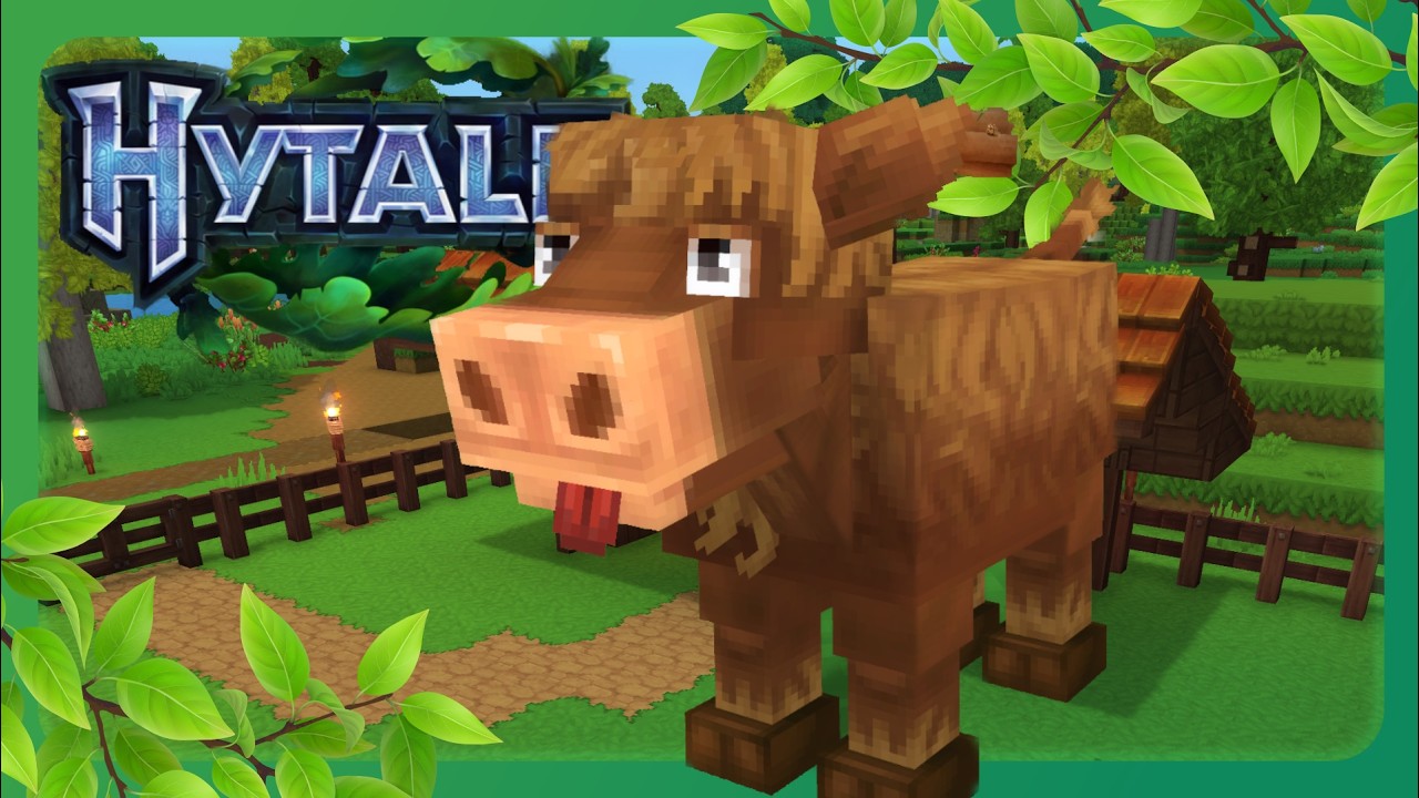 Ein HEIM für KUHrinna und KUHlibert ⚔️ Lets Play Hytale #034 | [Deutsch]