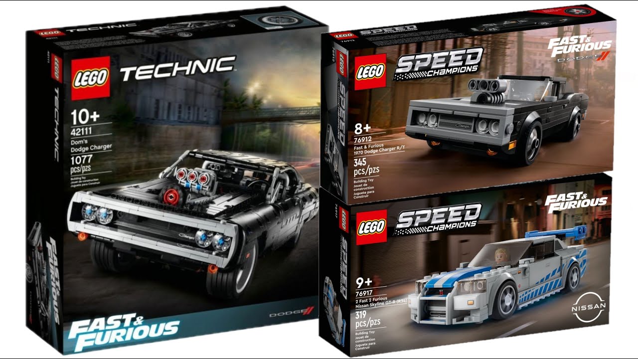 All LEGO FAST & FURIOUS Sets ever made Compilation/Collection Speed Build
