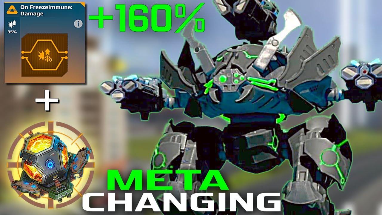 Completely Game Changing... NEW OP Freeze Immunity DAMAGE For The Entire Game | War Robots