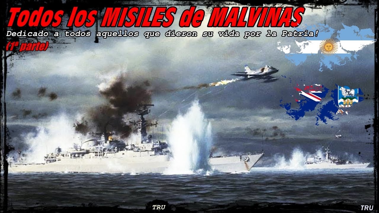 TODOS los MISILES de la Guerra de Malvinas. (1982) 1/3 By TRU