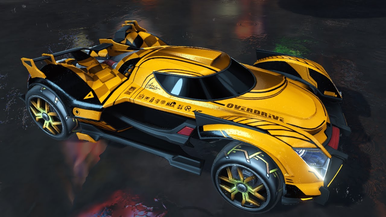 Rocket League &mdash; полностью окрашенный Centio V17 и диски Decennium Pro!