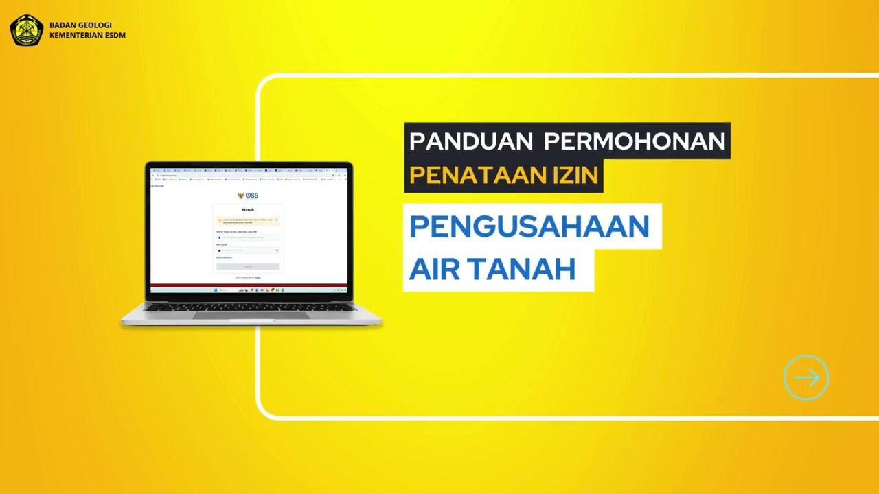 Tutorial Penataan Izin Pengusahaan Air Tanah Melalui OSS RBA