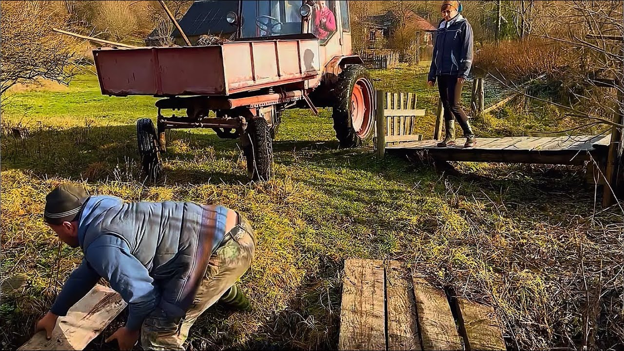 An incredible day in the village: how a young family lives in the Carpathian mountains