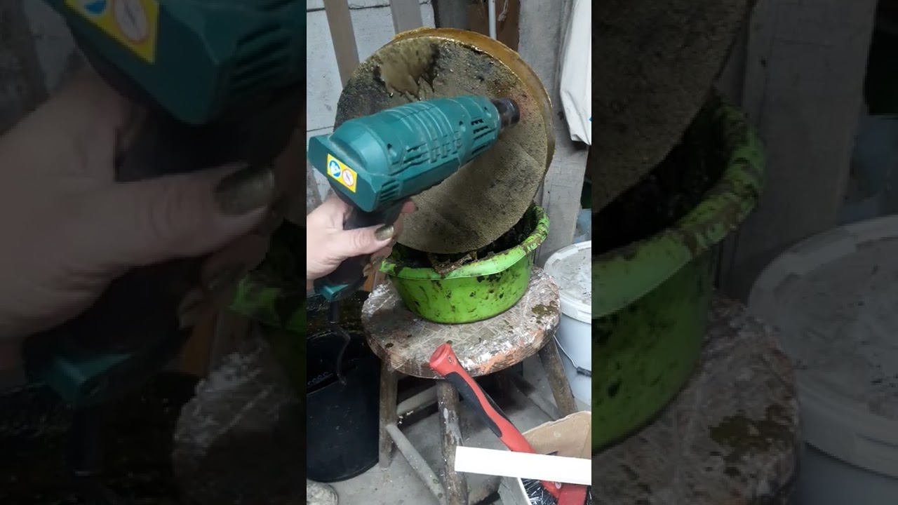 Ceara , curățare  calupuri  și  pregătire pentru foița 4.04. 2022