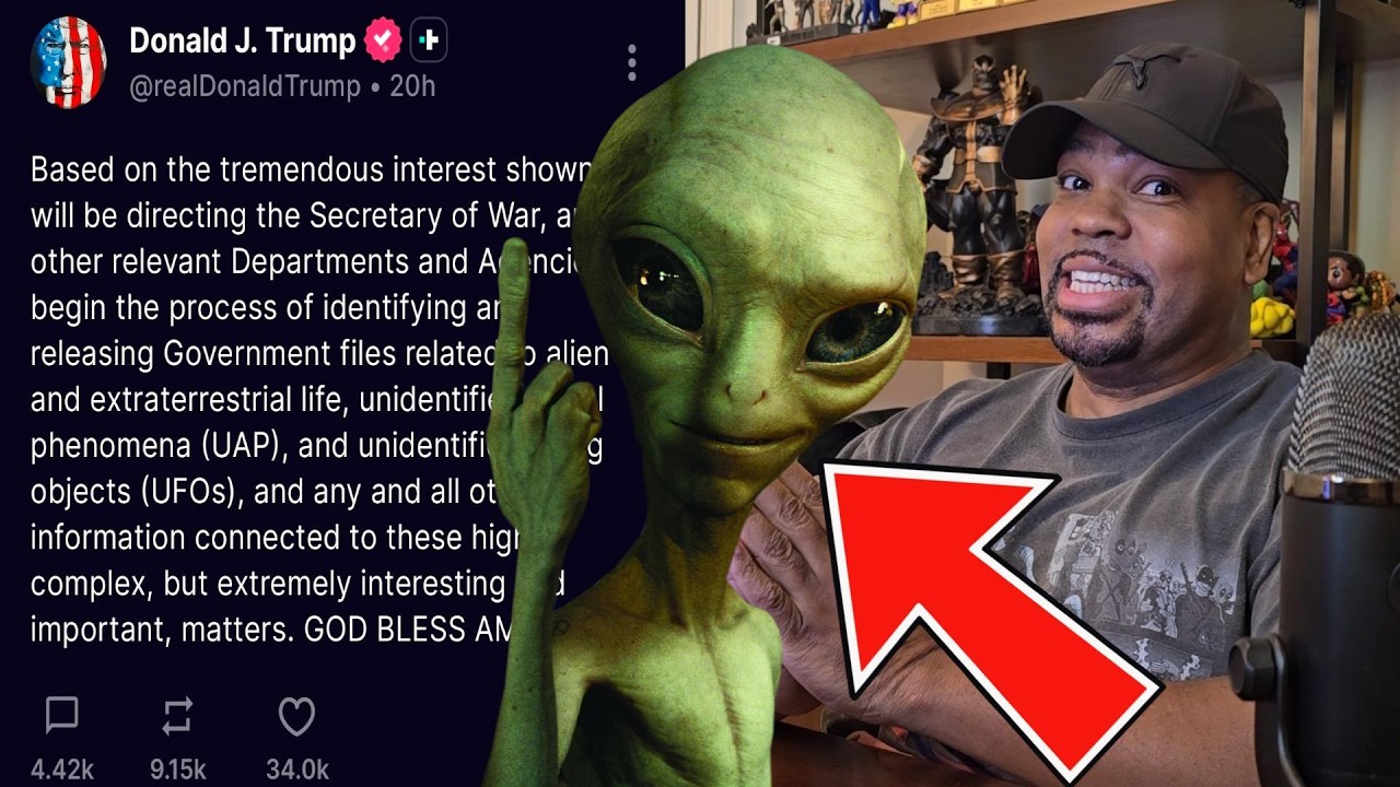 Trump is Going to Release the X-Files!