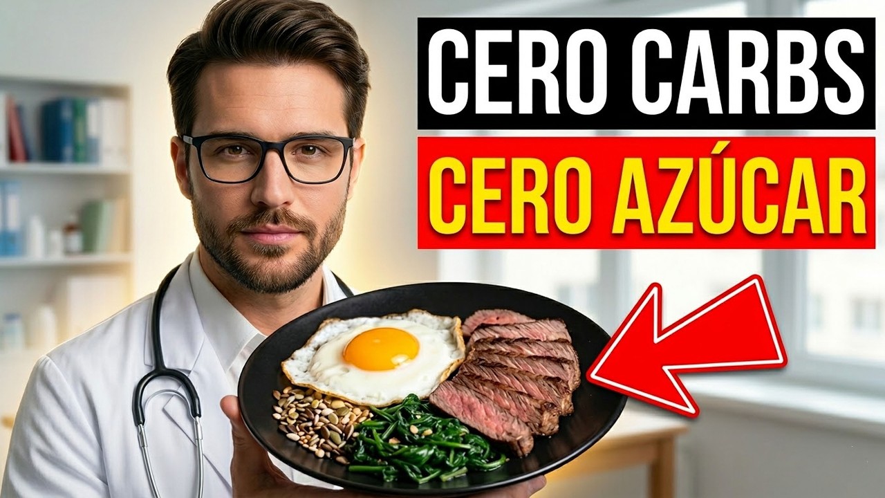 9 ALIMENTOS SALUDABLES SIN CARBOHIDRATOS y SIN AZÚCAR
