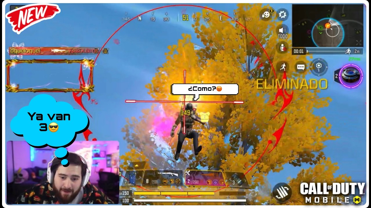 ❗️LOCURA TOTAL❗️ DE NO CREER LO QUE PEGO EL OSO🥵|CALL OF DUTY MOBILE|