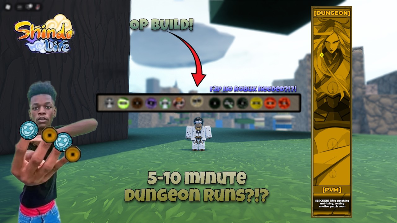 How To Clear Dungeons FAST in Shindo Life