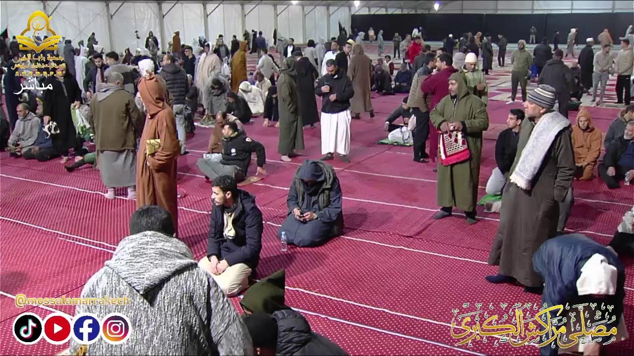 صلاة العشاء وتراويح اليوم الأربعاء21رمضان1447هـ الموافق11مارس2026م مع القارئ الدكتور إلياس بنتاشفين