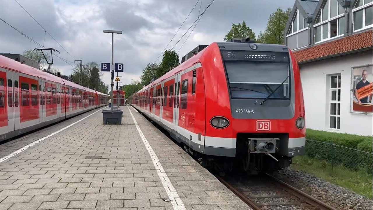Munich S-Bahn S8 Line [Class 423] Isartor to Seefeld-Hechendorf