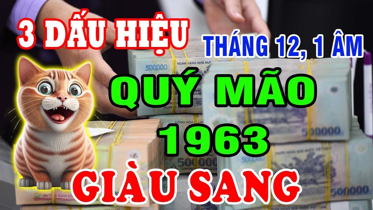 Gia Tiên Báo Lộc Tháng 12, 1 Âm 3 Dấu Hiệu Tuổi Quý Mão 1963 Nhận Lộc Cực Lớn Tiền Về Ùn Ùn