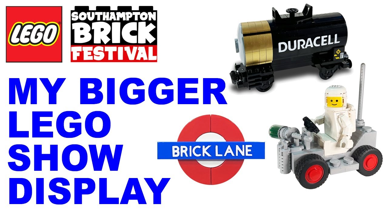 Displaying MORE MOC's at a Lego Show - The Southampton Brick Festival - MAY 2025