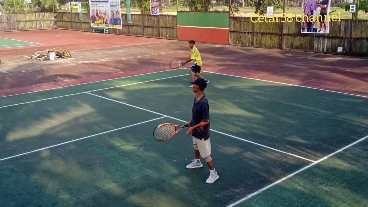 Pertandingan Tennis Para Pensiunan