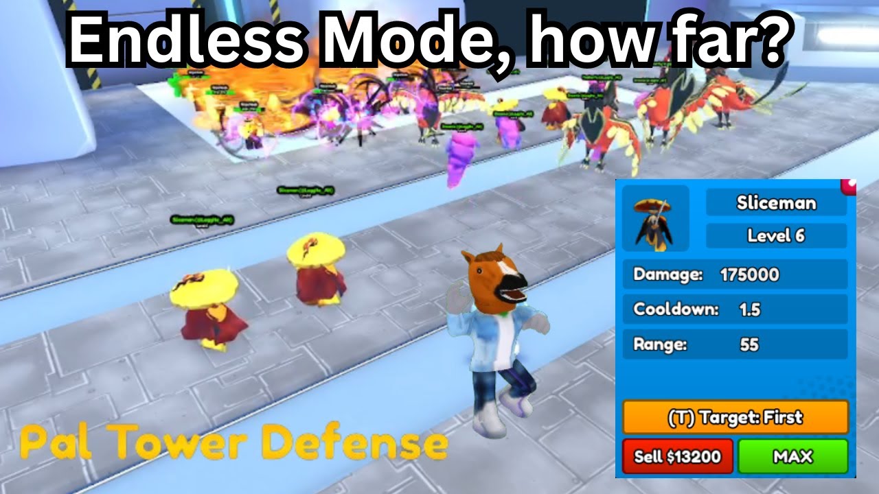 Pal Tower Defense, how far can I go in Endless Mode?