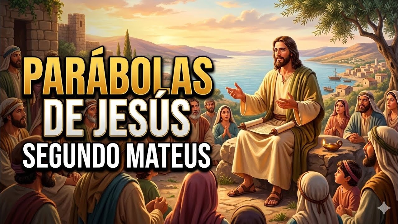 AS PARÁBOLAS DE JESUS SEGUNDO MATEUS |BÍBLIA FALADA #palavradedeus #biblia 
