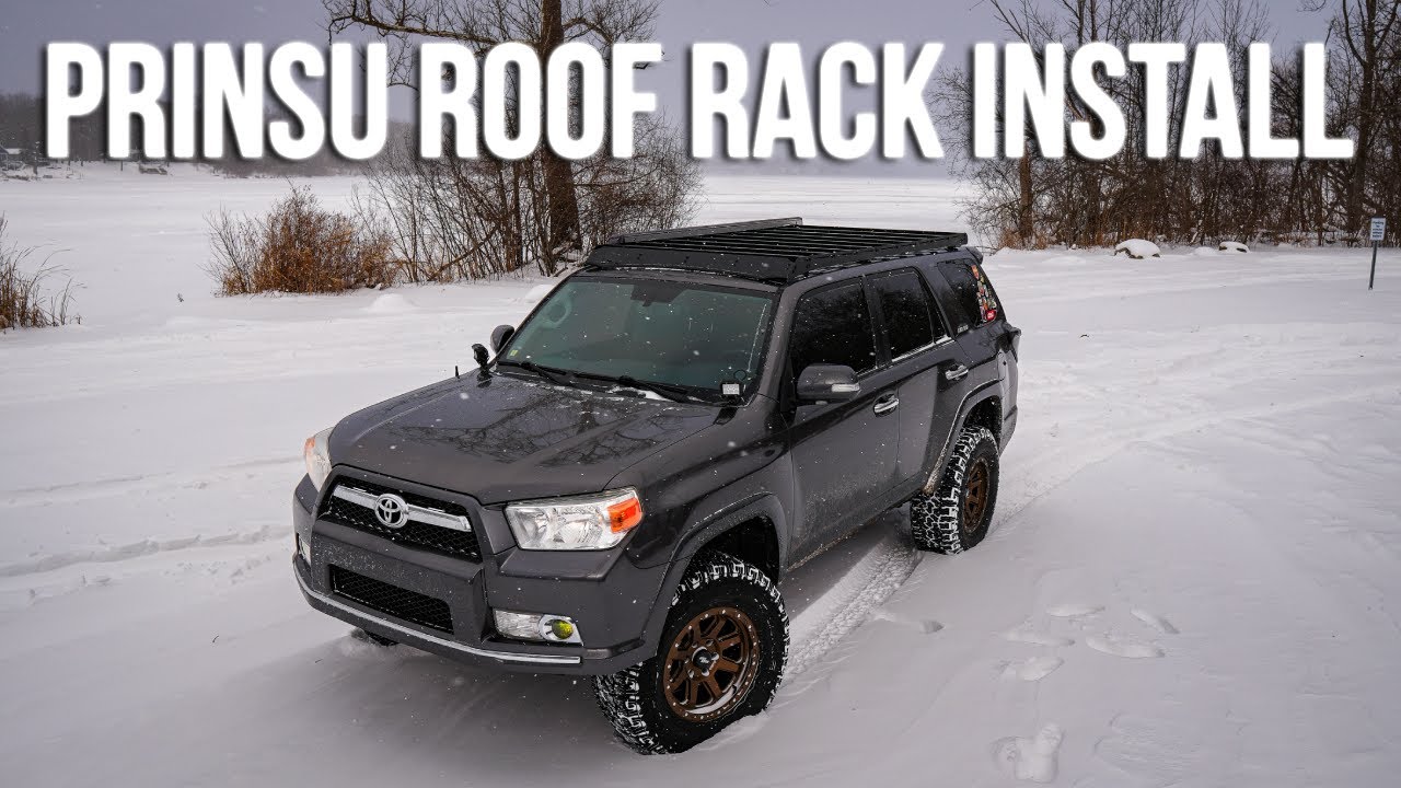 Установка багажника на крышу Prinsu | Полная сборка и настройка для Toyota 4Runner