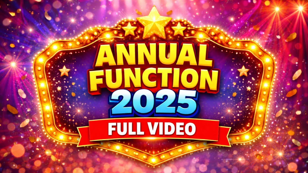 Annual Function 2025 | Children’s Paradise School | Full Video