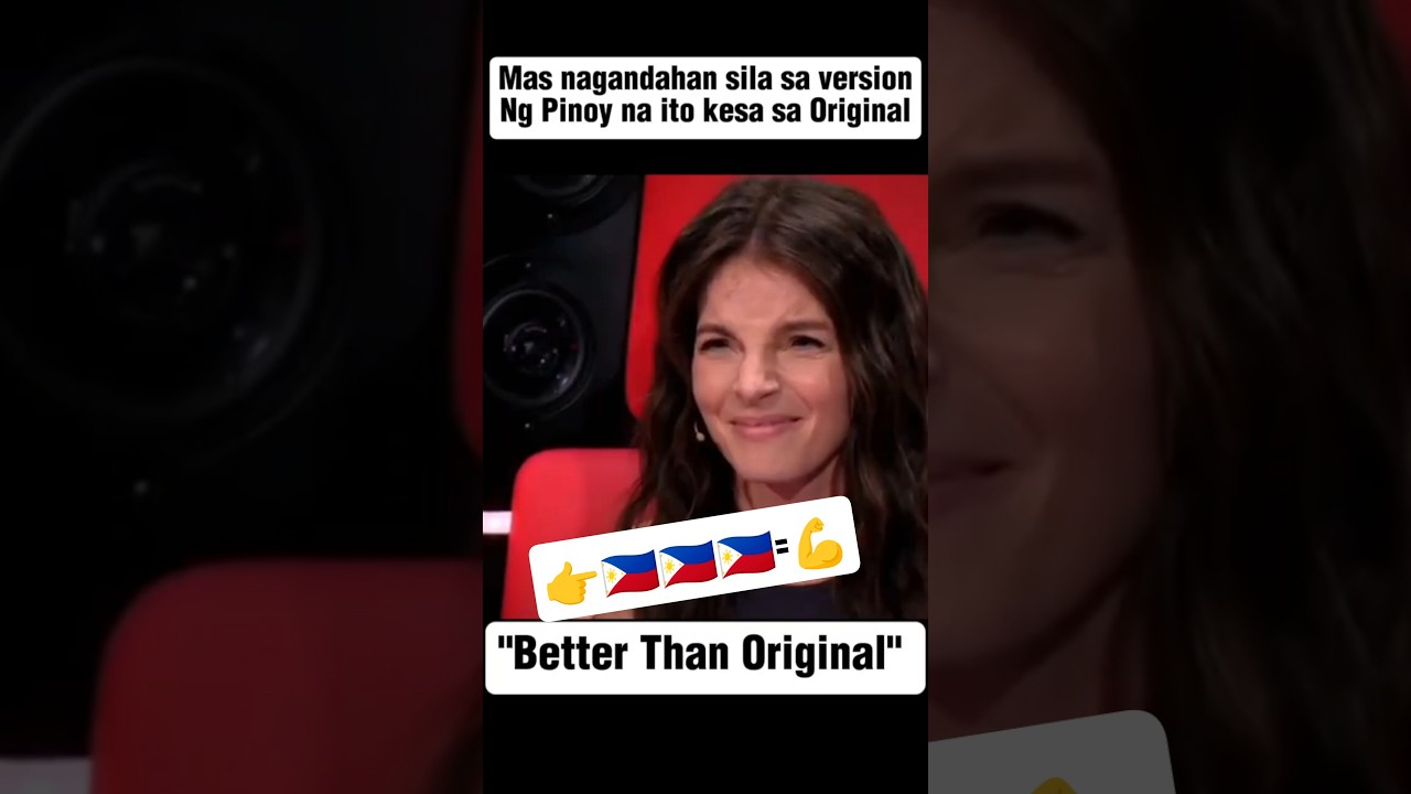 Filipino 4 Chair Turn Audition In The Voice Germany #shorts