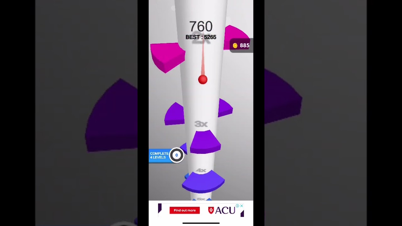Helix Jump Level 10